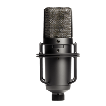 AI generated photo realist condenser microphone, studio condenser microphone. png