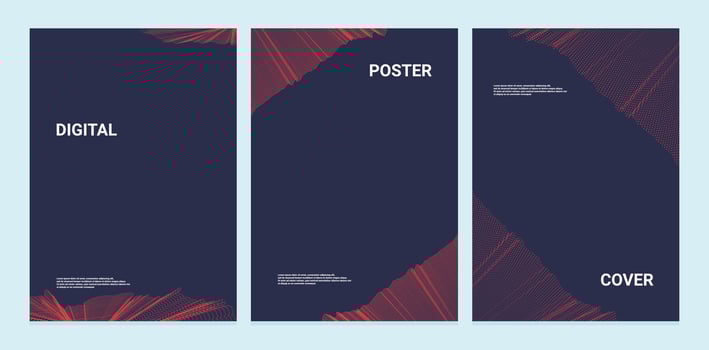 Modern abstract covers set, minimal covers design. Flyer, presentation, brochure, banner, poster design vector