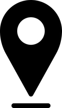 Location icon for map and navigation vector