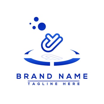 Letter JY blue Professional logo for all kinds of business vector