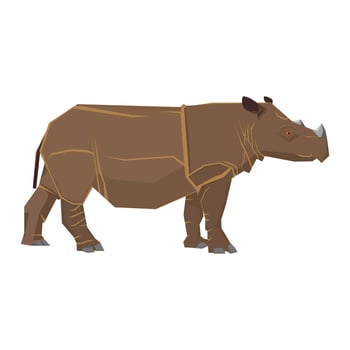 rhinoceros vector illustration