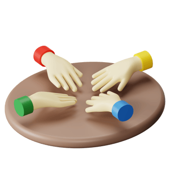 Union 3D Render Icon Illustration png