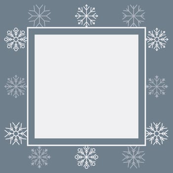 abstract background with snow ornament. design free copy space area vector