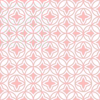 Seamless geometric pattern with Chinese and Japanese style vector