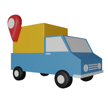 Tracking 3D Render Icon Illustration png