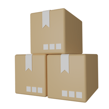 Box 3D Render Icon Illustration png