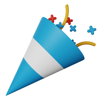 New Year 3D Icon Illustration png