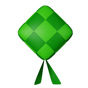 Eid Mubarak 3D Icon Illustration png