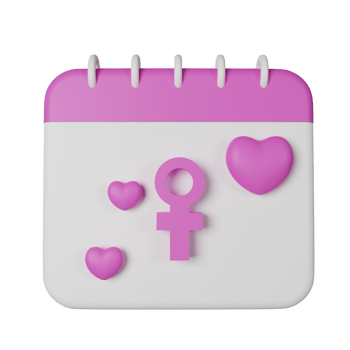 Womens Day 3D Icon Illustration png