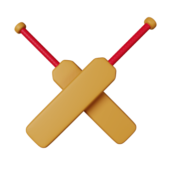 Cricket 3D Icon Illustration png