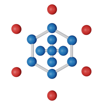 Nanotechnology 3D Icon Illustration png
