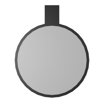 Reflector 3D Icon Illustration png