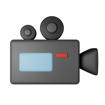 Old Camera 3D Icon Illustration png