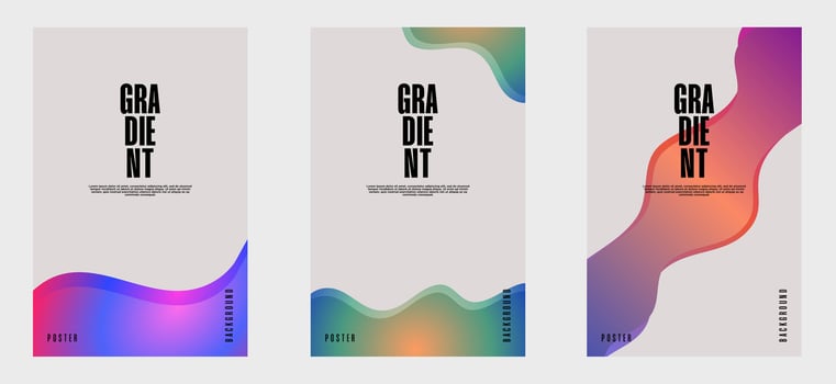 Collection of creative cover or poster concepts in modern minimalist style for corporate identity, branding, social media advertising, promos. Minimalist cover design vector