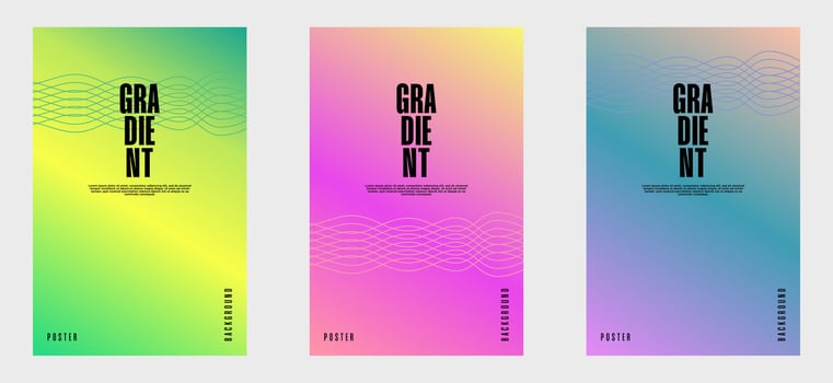 Collection of creative cover or poster concepts in modern minimalist style for corporate identity, branding, social media advertising, promos. Minimalist cover design vector