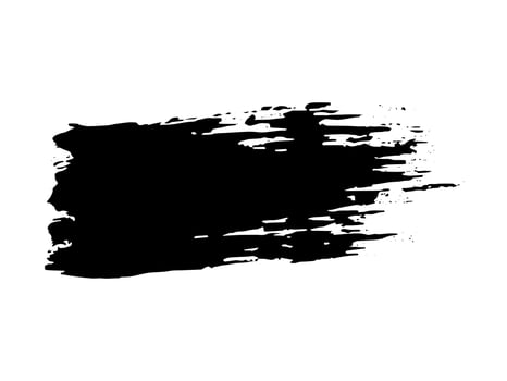 Vector paint brush spot Hand painted background Ink scribble dab clipart