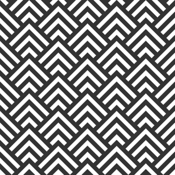 Seamless geometric pattern with Chinese and Japanese style vector