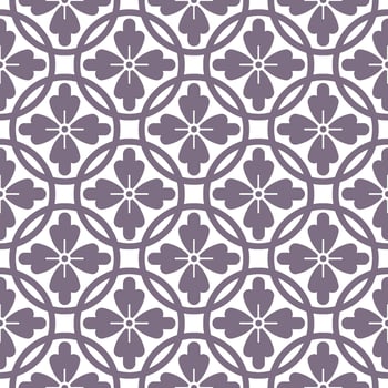 Seamless geometric pattern with Chinese and Japanese style vector