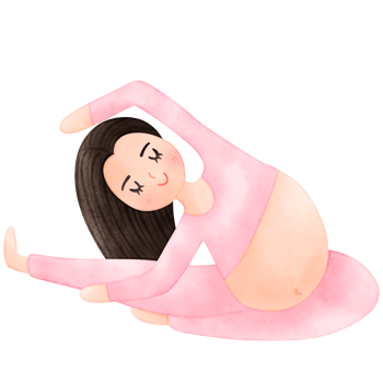 Pregnant Yoga, Woman, Meditate png