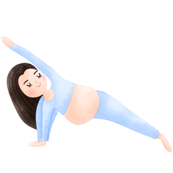 Pregnant Yoga, Woman, Meditate png