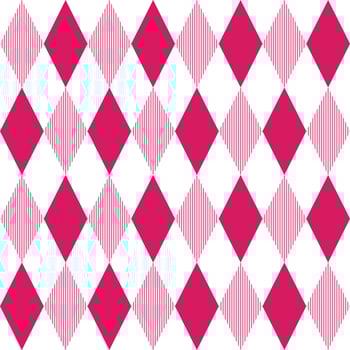 Pink shade diamond with stripe inside. diamond pattern. diamond pattern background. diamond background. Seamless pattern. for backdrop, decoration, Gift wrapping vector