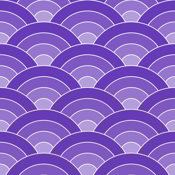 Purple shade of Japanese wave pattern background. Japanese seamless pattern vector. Waves background illustration. for clothing, wrapping paper, backdrop, background, gift card. vector