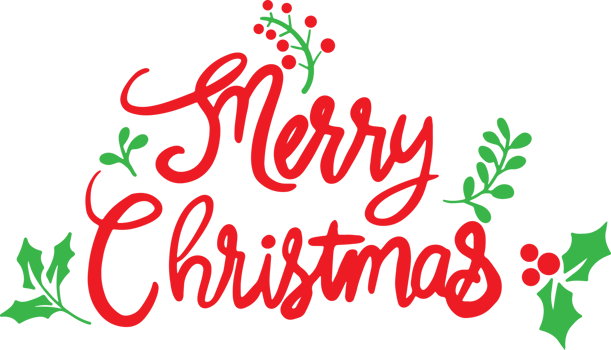 The merry Christmas for holiday concept. png