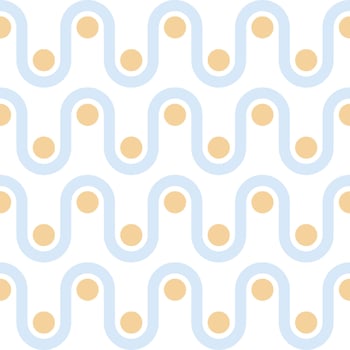 Seamless circle pattern with a modern  style vector