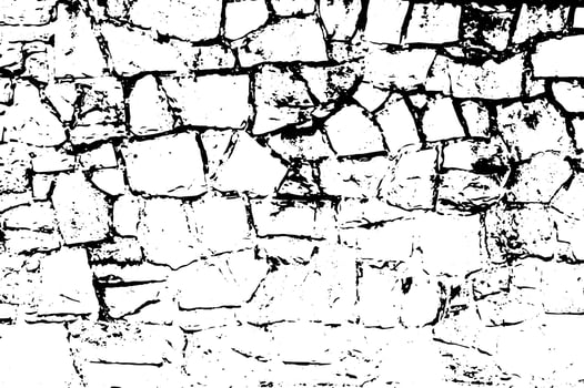 Rustic cracked vector texture with many cracks and scratches. Abstract background. Broken and damaged surface.