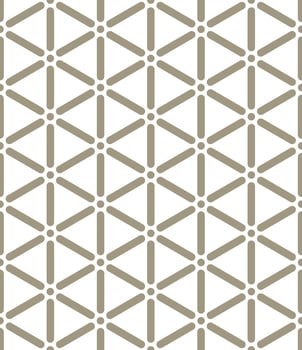 Seamless floral pattern with a modern  style vector
