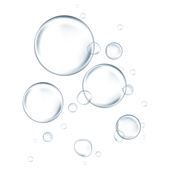 Realistic Clear Water Bubbles png