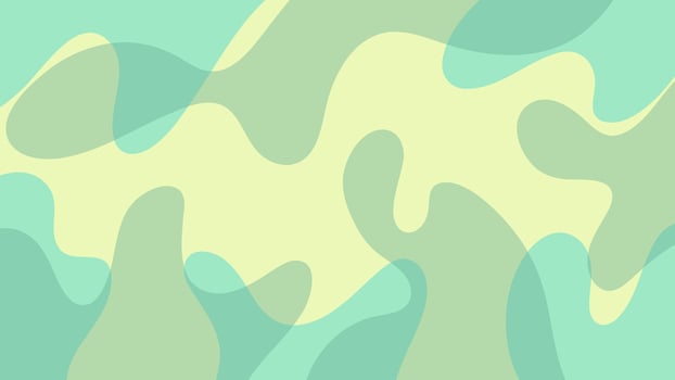 Abstract green wave pattern with color pastel. Vector illustration background, creative design template. 4k resolution