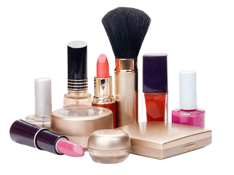 Cosmetics products transparent background fashion outfit profucts png