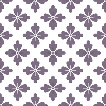 Seamless floral pattern with a modern  style vector