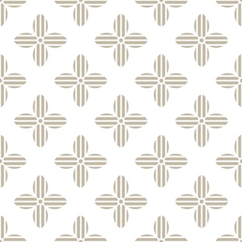 Seamless floral pattern with a modern  style vector