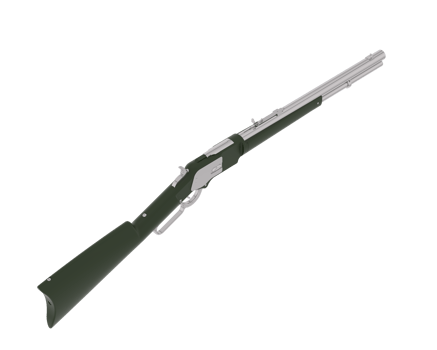 Shotgun isolated on background. 3d rendering - illustration png