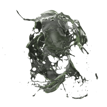 Liquid splash on background. 3d rendering - illustration png