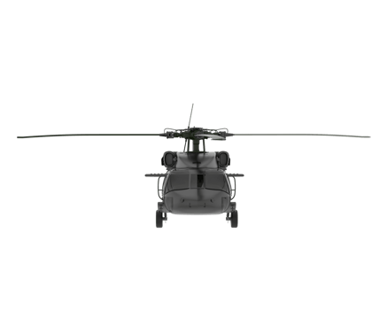 Helicopter isolated on background. 3d rendering - illustration png