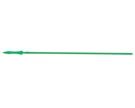 Spear isolated on background. 3d rendering - illustration png