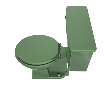 Toilet isolated on  background. 3d rendering - illustration png