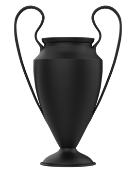 Trophy on background. 3d rendering - illustration png