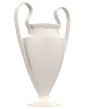Trophy on background. 3d rendering - illustration png