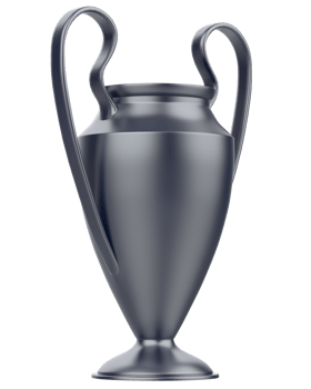 Trophy on background. 3d rendering - illustration png
