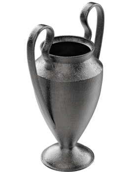 Trophy on background. 3d rendering - illustration png