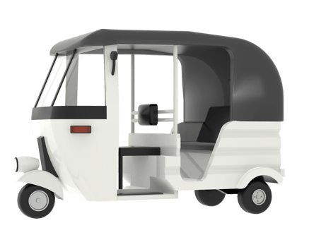 Thailand car isolated on background. 3d rendering - illustration png