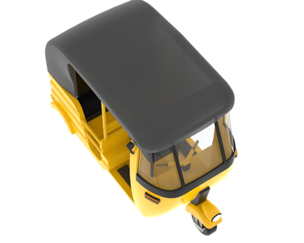 Thailand car isolated on background. 3d rendering - illustration png