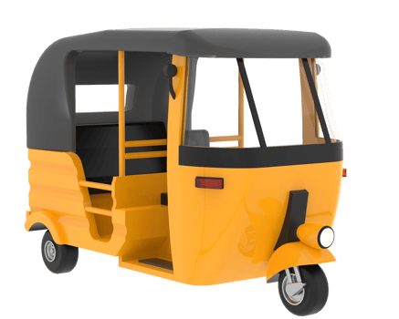 Thailand car isolated on background. 3d rendering - illustration png