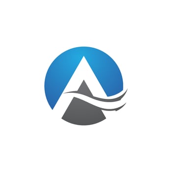 A Letter Logo Template vector
