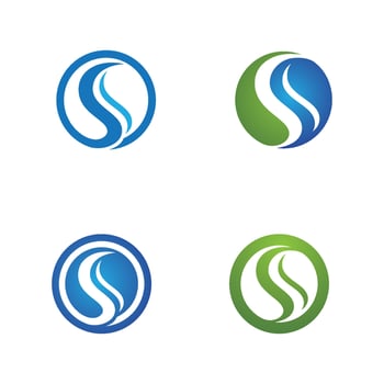 Business corporate S letter logo vector