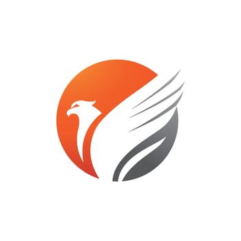 Falcon Logo Template vector